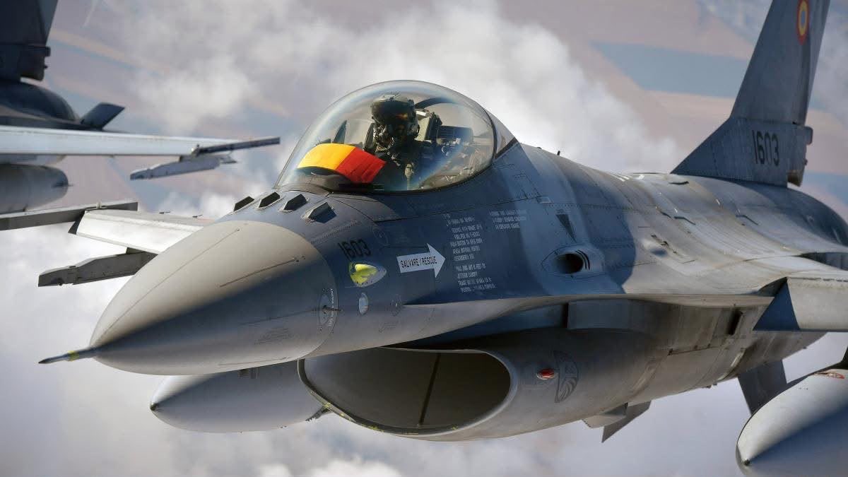Romanian F-16s Shoot Down Second Unauthorized Drone Near Ukraine Border