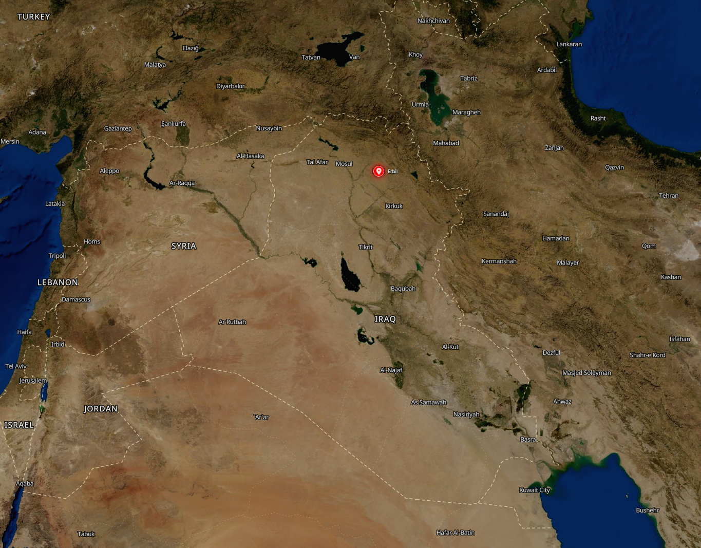 Coalition Forces Intercept Explosive-Laden Drone Over Erbil