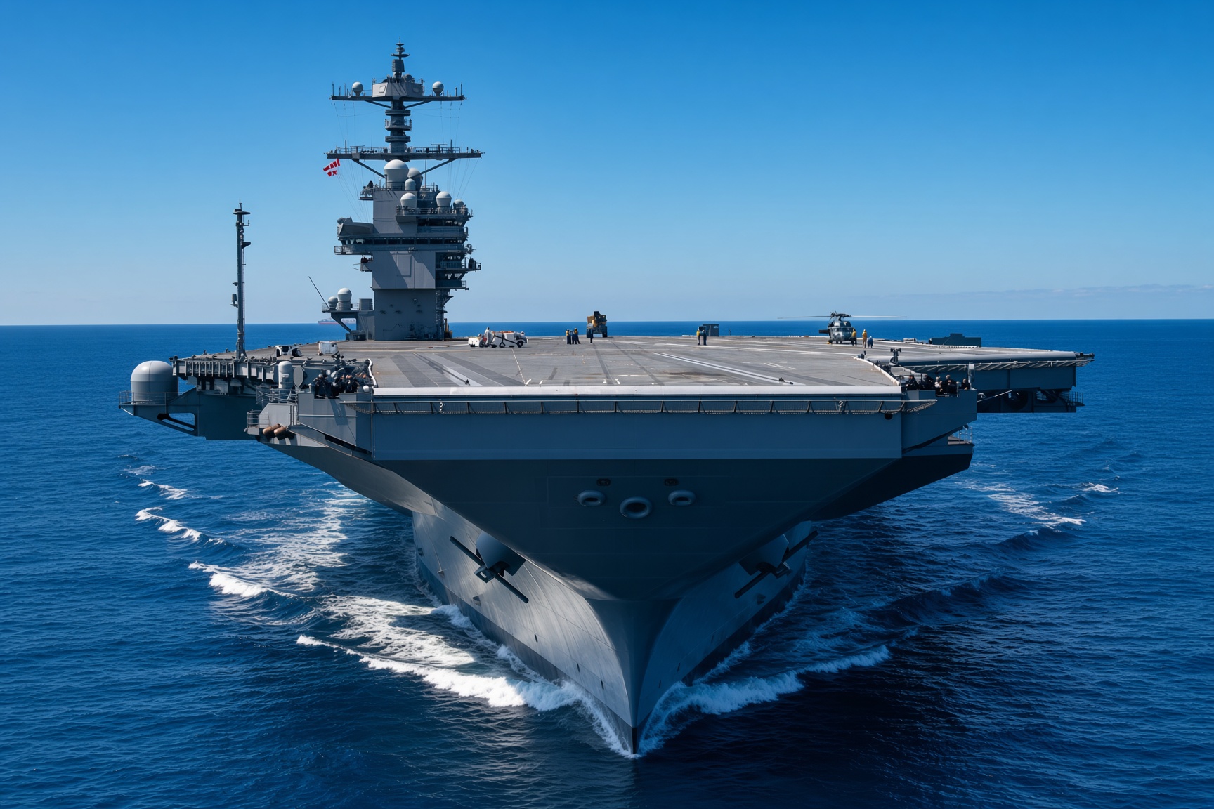 USS John F. Kennedy Completes Sea Trials, CENTCOM Chief Ends Middle East Trip, Lincoln Rotation Confirmed