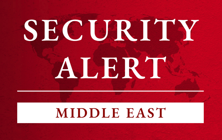 US Issues Security Alert For Middle East Due To Regional Tensions: Potential For Rapid Conflict Escalation