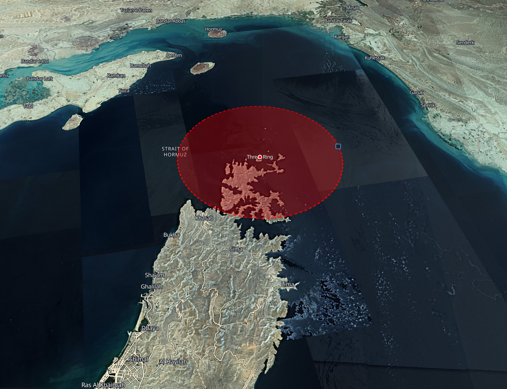 Outbound Tanker Struck by Projectile in Strait of Hormuz