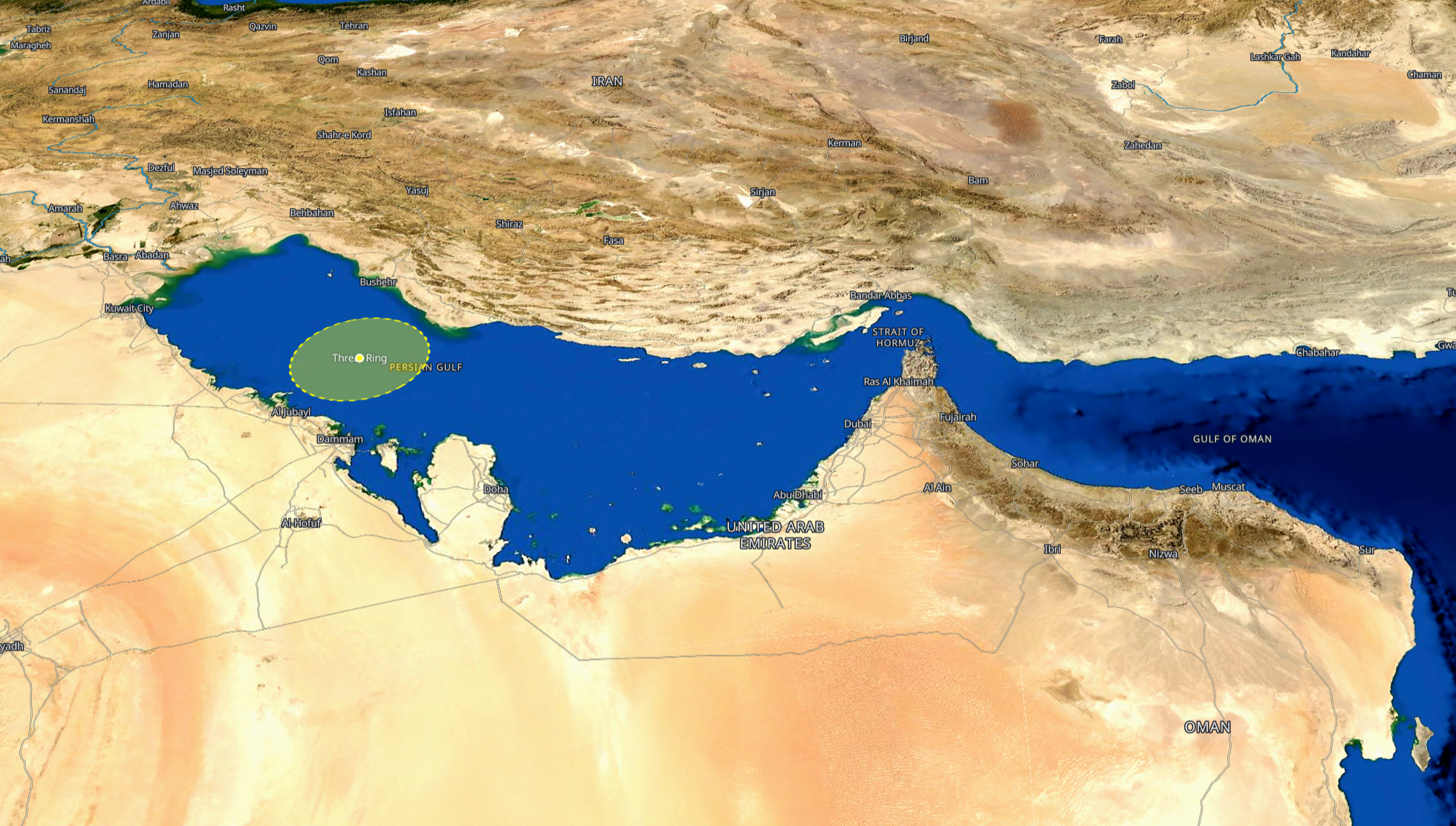 Two Tankers Attacked Northeast of Al Jubayl, Saudi Arabia