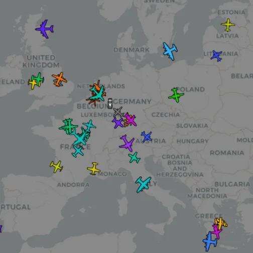 Current significant military flights tracked