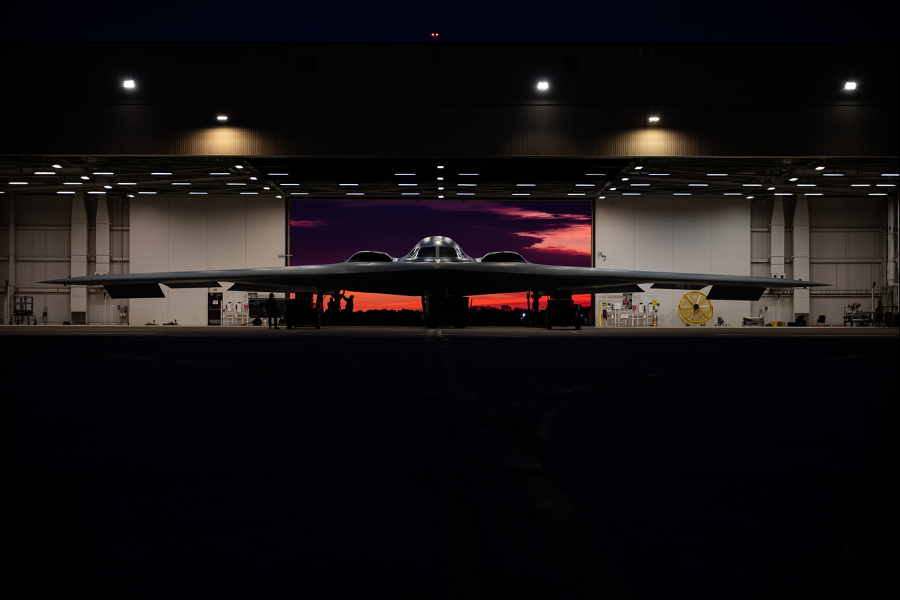 U.S. Air Force B-2 Spirit stealth bomber during Exercise Global Thunder 26