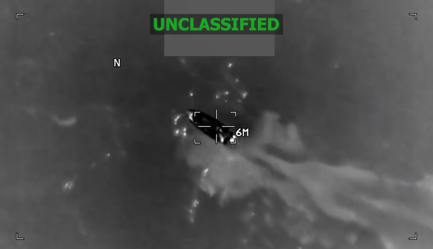 SOUTHCOM: Lethal Kinetic Strike on Narco-Trafficking Vessel in Caribbean, Killing Three