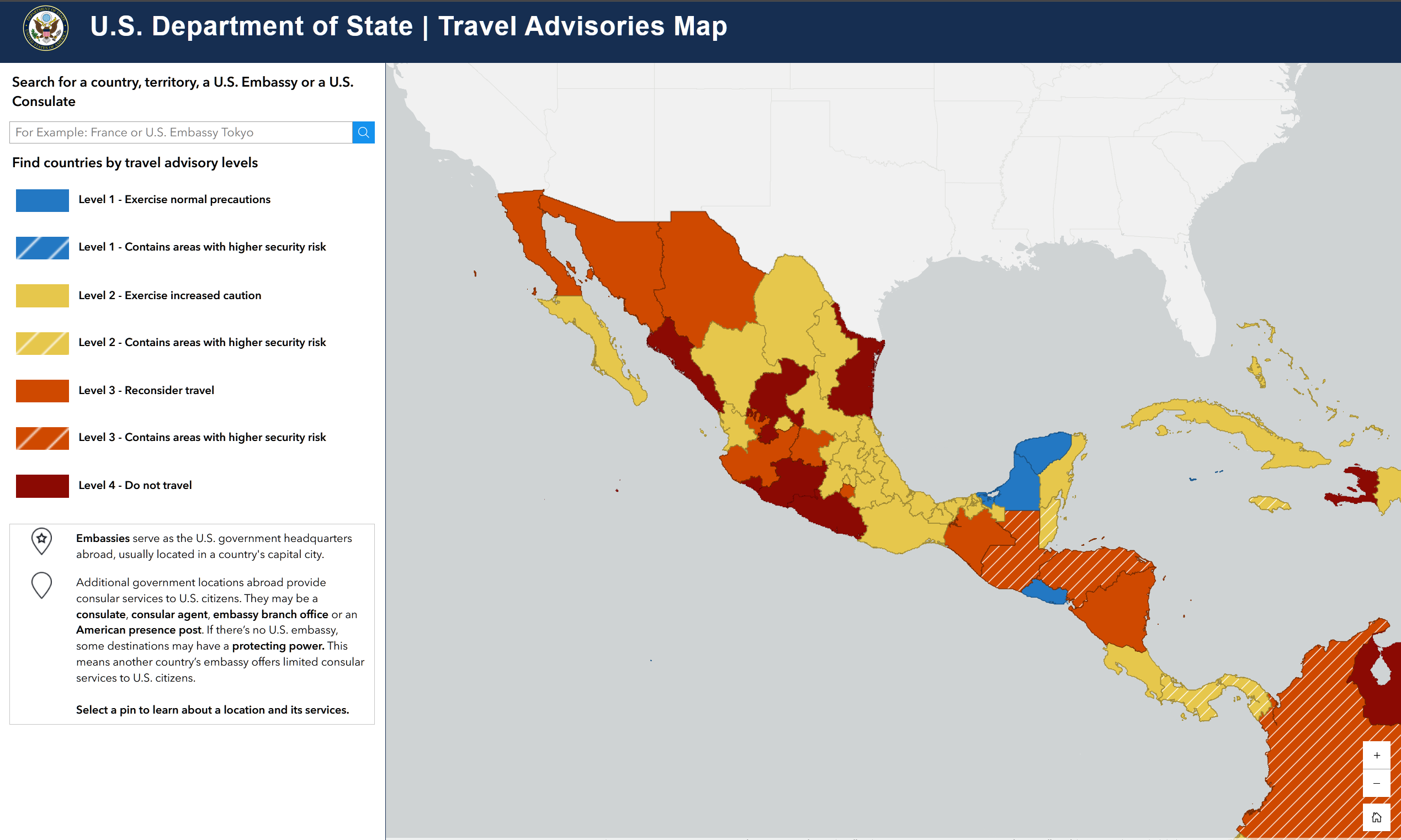 U.S. Embassy Maintains Shelter-in-Place Advisory for Jalisco, Nayarit, Baja California, Chiapas, and Michoacán After Security Operations Linked to Cartel Leader Killing