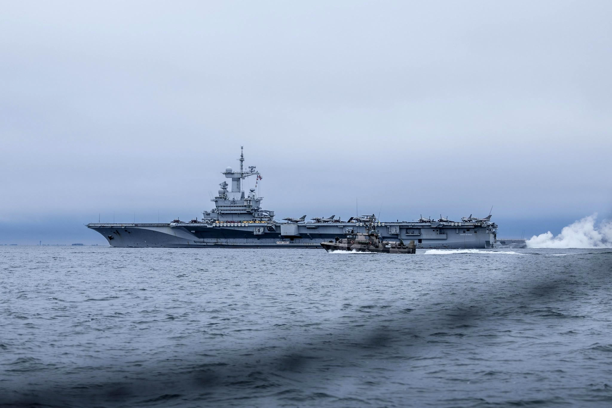 Sweden: Russian Drone Intrusion In Territorial Waters Near French Carrier Charles de Gaulle in Öresund Strait, Russia Denies As Absurd