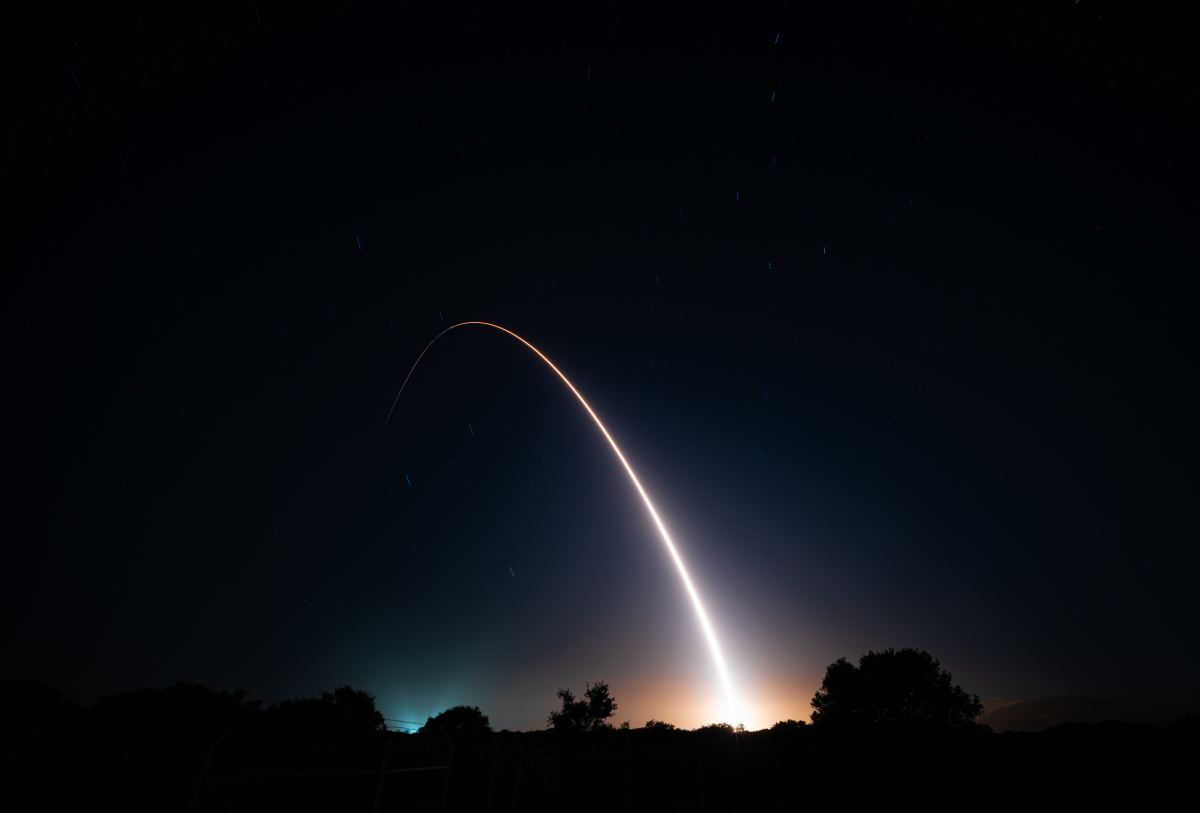 U S Air Force Prepares For Minuteman III ICBM Test Launch From u-s-air-force-prepares-for-minuteman-iii-icbm-test-launch-from