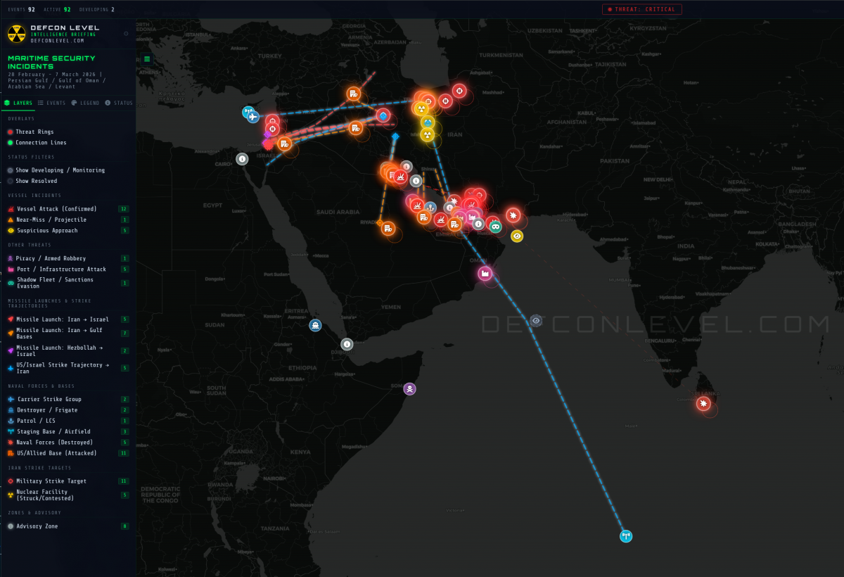 Maritime Security Digest: February 28 to March 7, 2026